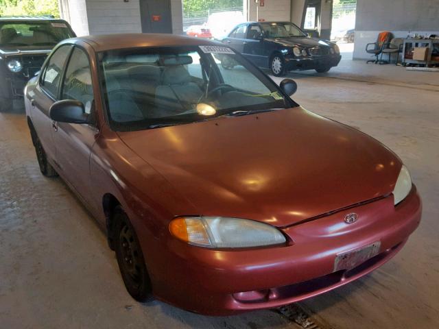 KMHJF24M6WU664392 - 1998 HYUNDAI ELANTRA BURGUNDY photo 1