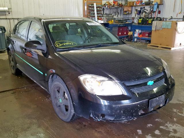 1G1AL58F187178108 - 2008 CHEVROLET COBALT LT BLACK photo 1