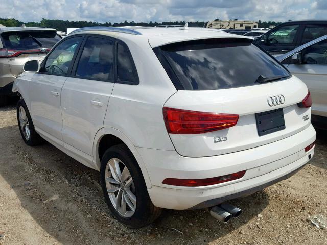 WA1ECCFS6HR002473 - 2017 AUDI Q3 PREMIUM WHITE photo 3