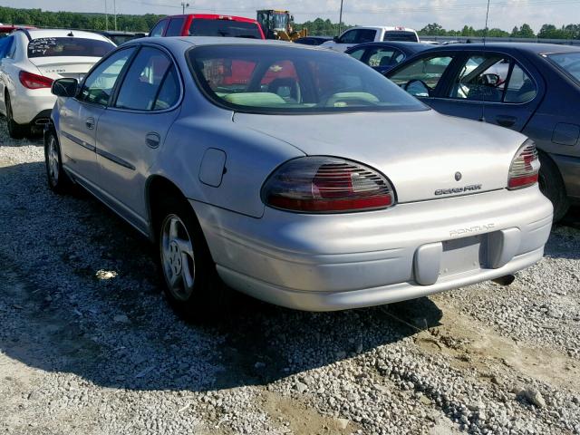 1G2WJ52K3XF254638 - 1999 PONTIAC GRAND PRIX SILVER photo 3