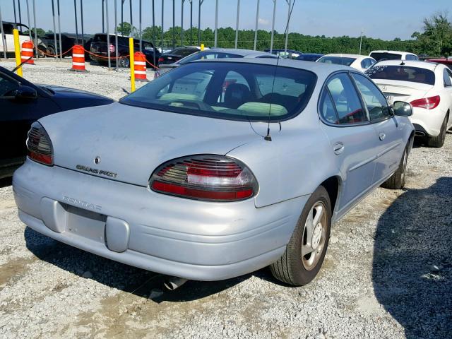 1G2WJ52K3XF254638 - 1999 PONTIAC GRAND PRIX SILVER photo 4