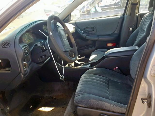 1G2WJ52K3XF254638 - 1999 PONTIAC GRAND PRIX SILVER photo 5