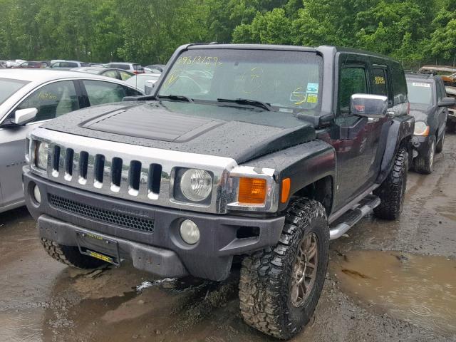 5GTDN136968250512 - 2006 HUMMER H3 BLACK photo 2