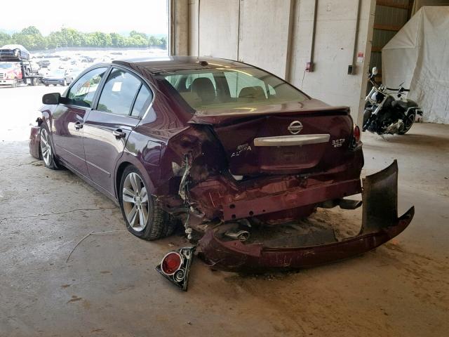 1N4BL2AP3CN576413 - 2012 NISSAN ALTIMA SR BURGUNDY photo 3