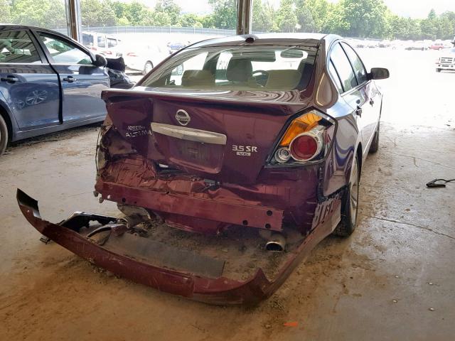 1N4BL2AP3CN576413 - 2012 NISSAN ALTIMA SR BURGUNDY photo 4