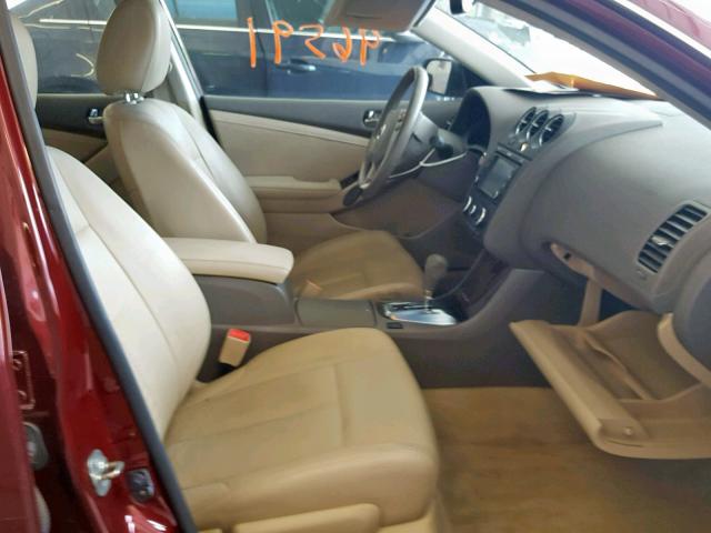 1N4BL2AP3CN576413 - 2012 NISSAN ALTIMA SR BURGUNDY photo 5