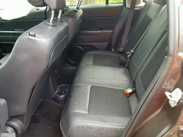 1C4NJCBA8FD344056 - 2015 JEEP COMPASS SP ნაცრისფერი ფოტო 6