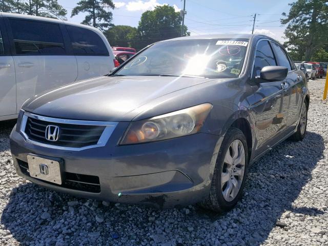 1HGCP26829A187395 - 2009 HONDA ACCORD EXL GRAY photo 2