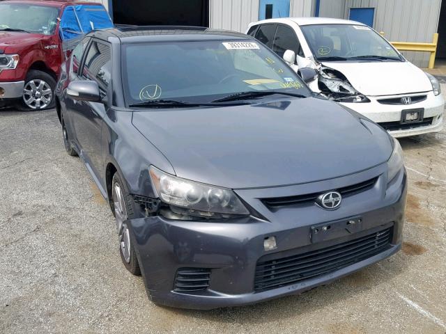 JTKJF5C75D3045862 - 2013 TOYOTA SCION TC ნაცრისფერი ფოტო 1