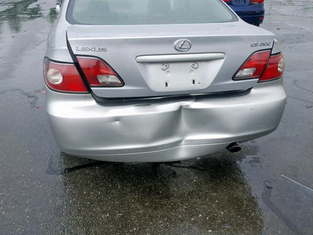 JTHBF30G430135880 - 2003 LEXUS ES 300 GRAY photo 9