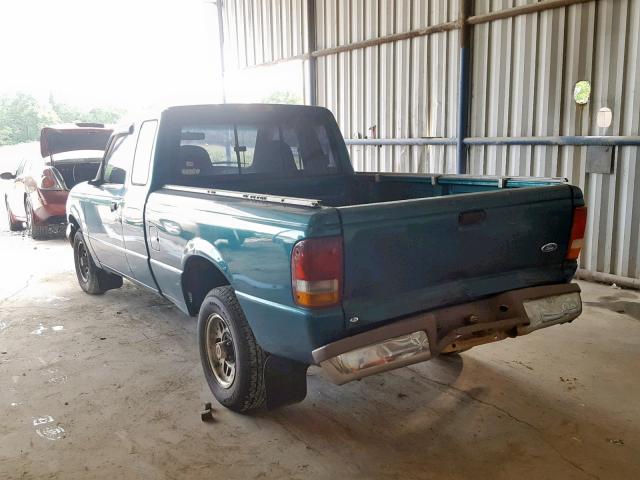 1FTCR14X4RPC58638 - 1994 FORD RANGER SUP GREEN photo 3