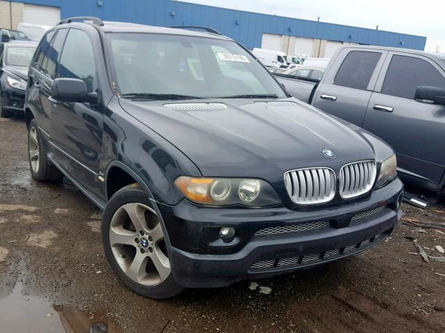 5UXFB53545LV10395 - 2005 BMW X5 4.4I BLACK photo 1