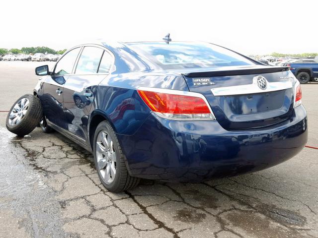 1G4GC5EG7AF286397 - 2010 BUICK LACROSSE C BLUE photo 3