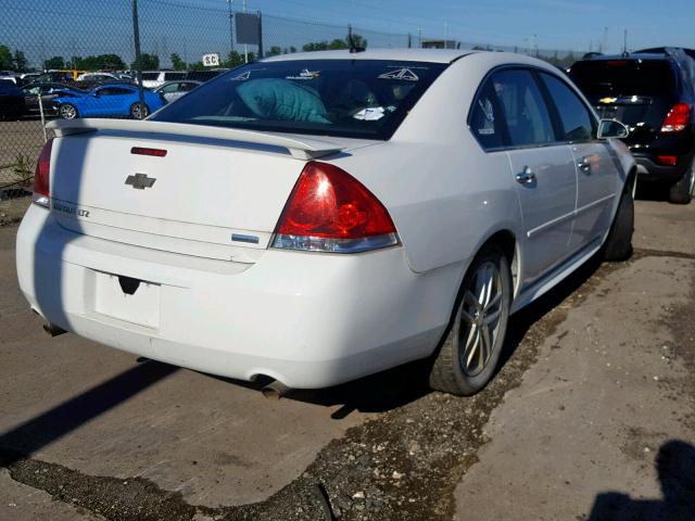 2G1WC5E39D1188098 - 2013 CHEVROLET IMPALA LTZ WHITE photo 4