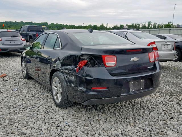 1G11C5SA6DF341669 - 2013 CHEVROLET MALIBU 1LT BLACK photo 3