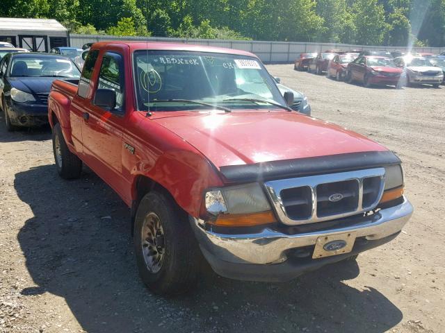 1FTZR15X9XPA85866 - 1999 FORD RANGER SUP RED photo 1