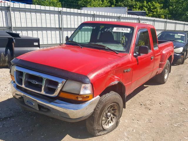 1FTZR15X9XPA85866 - 1999 FORD RANGER SUP RED photo 2