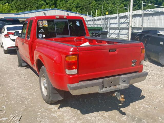 1FTZR15X9XPA85866 - 1999 FORD RANGER SUP RED photo 3