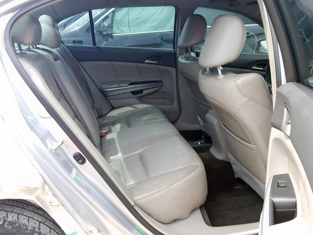 1HGCP36879A012999 - 2009 HONDA ACCORD EXL SILVER photo 6