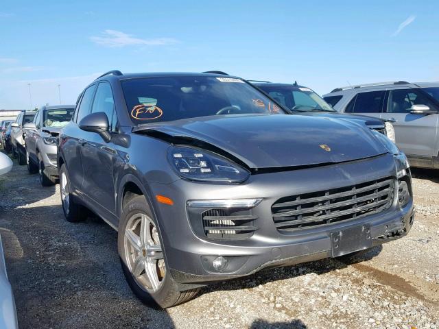 WP1AB2A22GLA93427 - 2016 PORSCHE CAYENNE S SILVER photo 1