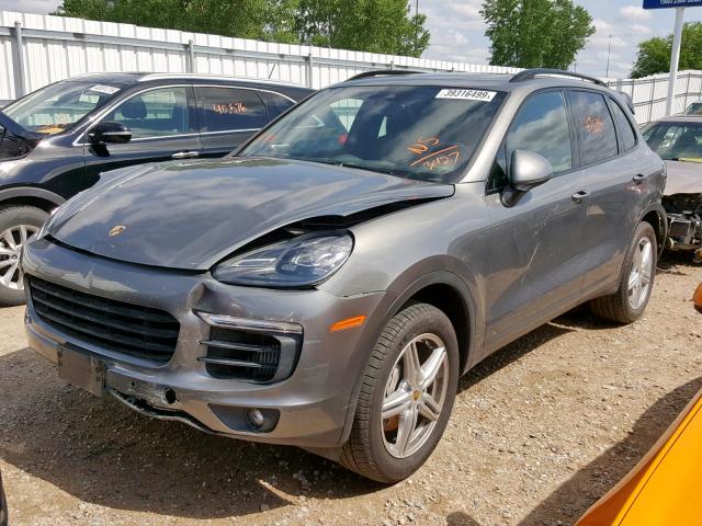 WP1AB2A22GLA93427 - 2016 PORSCHE CAYENNE S SILVER photo 2