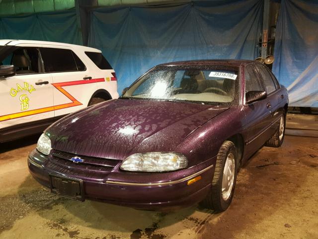 2G1WL52M2V9222124 - 1997 CHEVROLET LUMINA BAS Bənövşəyi foto 2