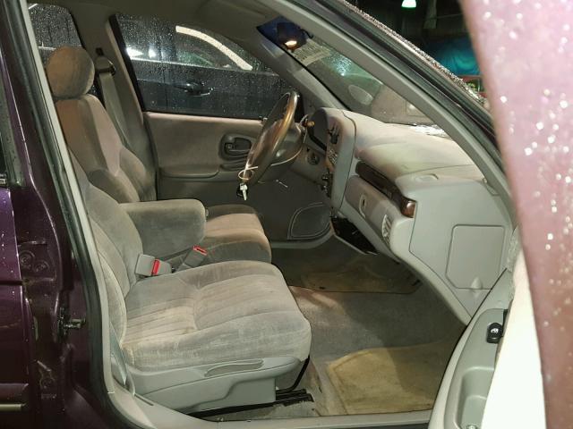2G1WL52M2V9222124 - 1997 CHEVROLET LUMINA BAS Bənövşəyi foto 5