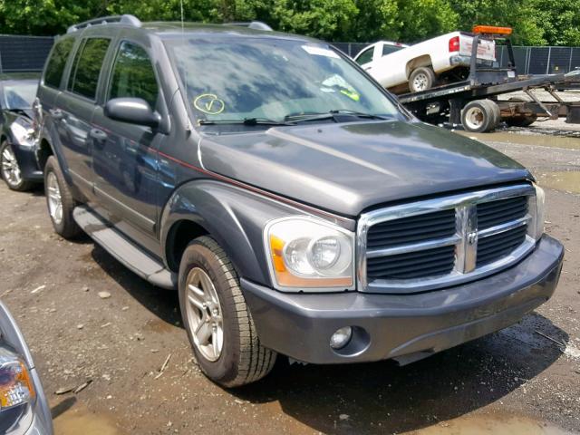 1D4HB48D34F213056 - 2004 DODGE DURANGO SL CHARCOAL photo 1