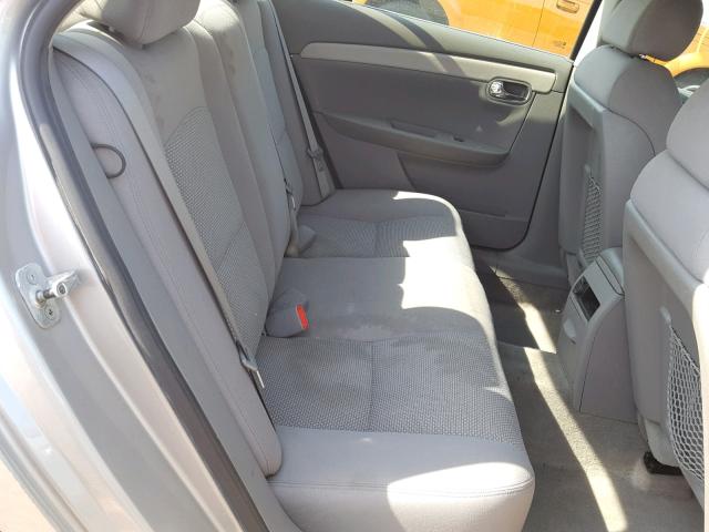 1G1ZG57B88F196813 - 2008 CHEVROLET MALIBU LS ვერცხლისფერი ფოტო 6