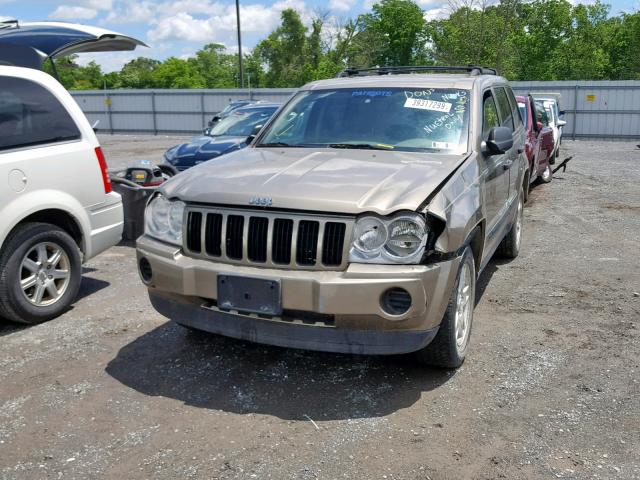 1J4GR48K06C216854 - 2006 JEEP GRAND CHER TAN photo 2