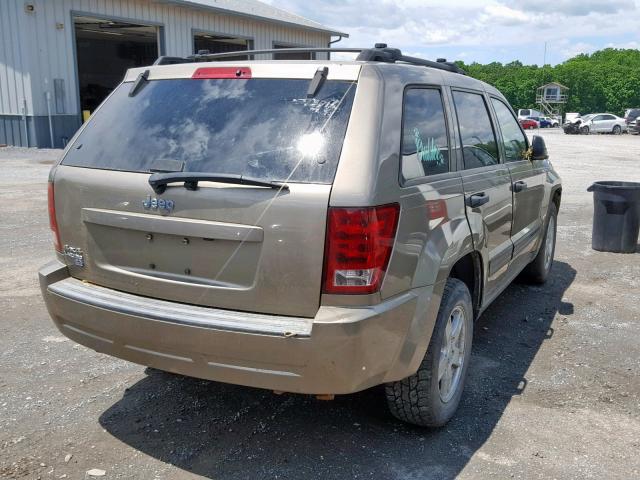 1J4GR48K06C216854 - 2006 JEEP GRAND CHER TAN photo 4