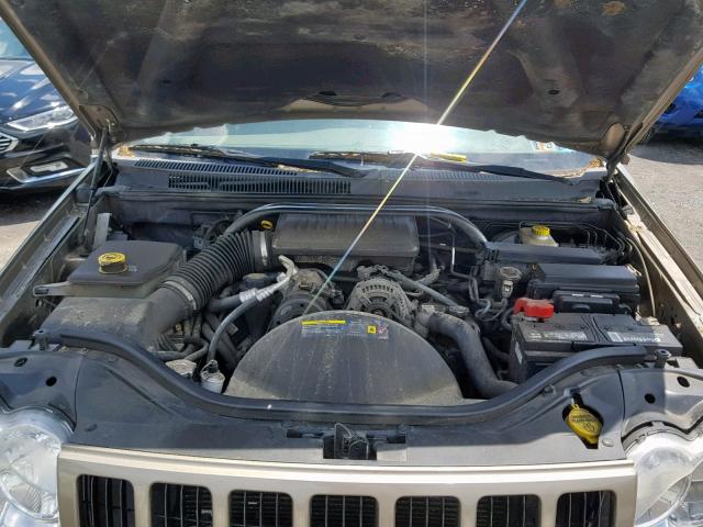 1J4GR48K06C216854 - 2006 JEEP GRAND CHER TAN photo 7