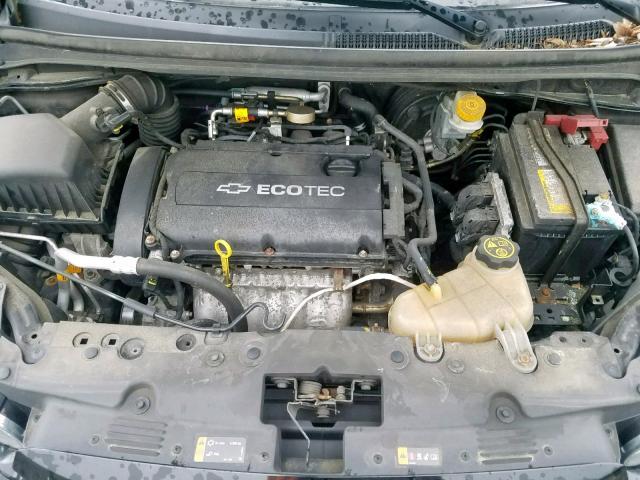 1G1JB6SH7C4193581 - 2012 CHEVROLET SONIC LS BLACK photo 7