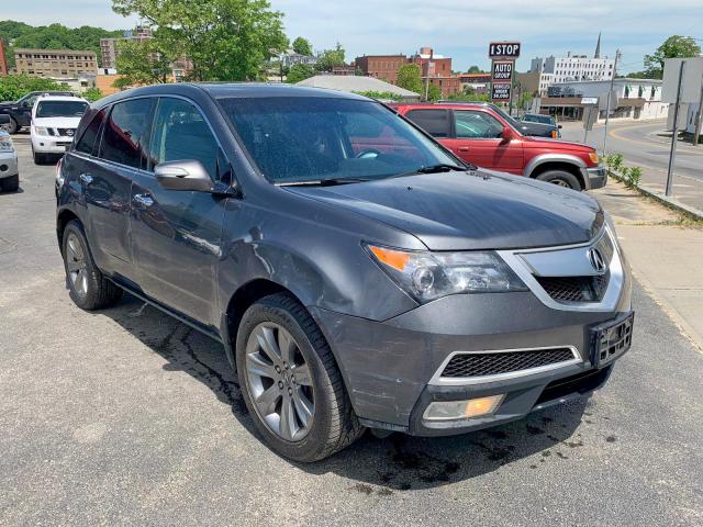 2HNYD2H56AH526076 - 2010 ACURA MDX ADVANC GRAY photo 1