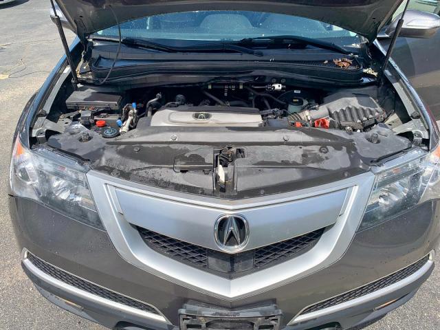 2HNYD2H56AH526076 - 2010 ACURA MDX ADVANC GRAY photo 10