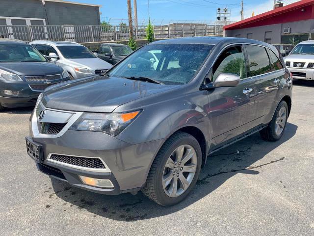 2HNYD2H56AH526076 - 2010 ACURA MDX ADVANC GRAY photo 2