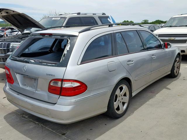 WDBUH65J14A462595 - 2004 MERCEDES-BENZ E 320 SILVER photo 4