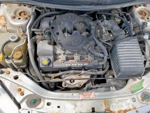 1C3EL46R12N180805 - 2002 CHRYSLER SEBRING LX GRAY photo 7