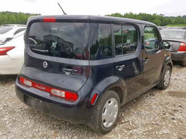 JN8AZ2KR5CT250715 - 2012 NISSAN CUBE BASE BLACK photo 4