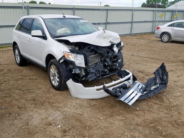 2FMDK48C29BA98215 - 2009 FORD EDGE SEL WHITE photo 1