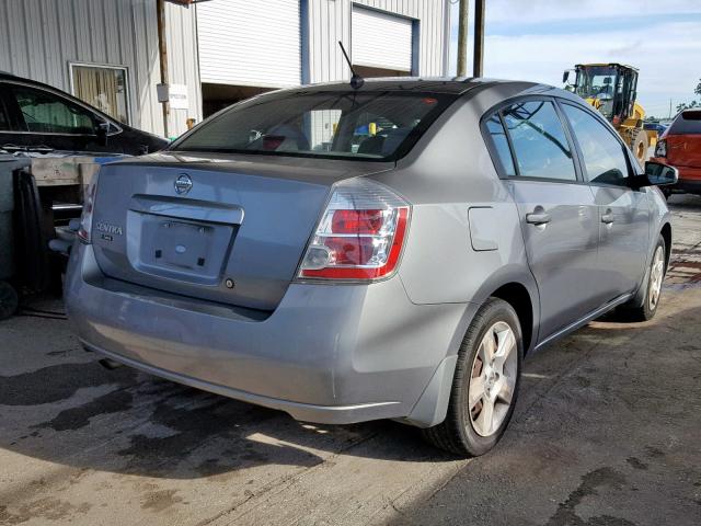 3N1AB61E48L736257 - 2008 NISSAN SENTRA 2.0 SILVER photo 4