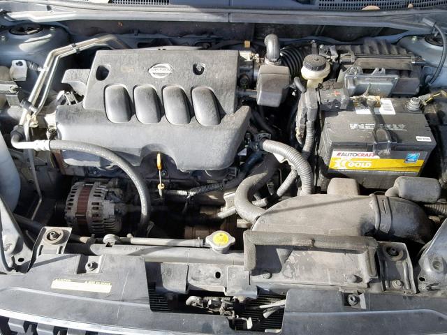 3N1AB61E48L736257 - 2008 NISSAN SENTRA 2.0 SILVER photo 7