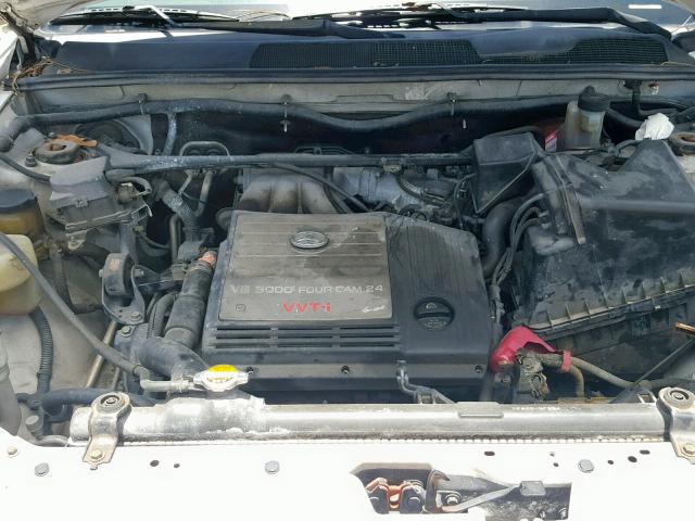 JTEGF21A130077931 - 2003 TOYOTA HIGHLANDER WHITE photo 7