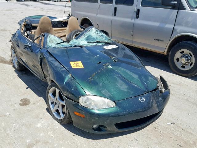 JM1NB353710208155 - 2001 MAZDA MX-5 MIATA GREEN photo 1