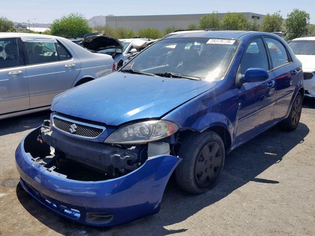 KL5JD66Z86K325743 - 2006 SUZUKI RENO BLUE photo 2