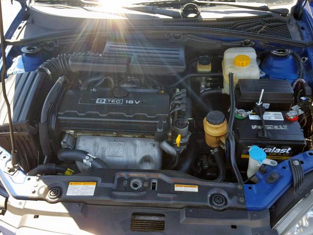 KL5JD66Z86K325743 - 2006 SUZUKI RENO BLUE photo 7