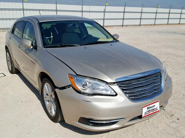 1C3CCBBB0EN119129 - 2014 CHRYSLER 200 TOURIN GOLD photo 1