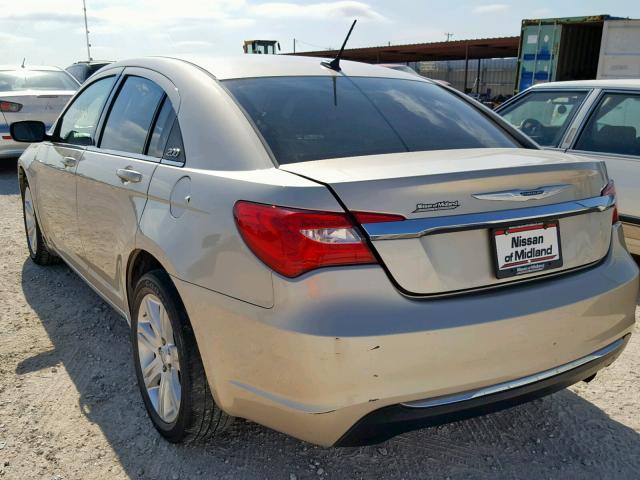 1C3CCBBB0EN119129 - 2014 CHRYSLER 200 TOURIN GOLD photo 3