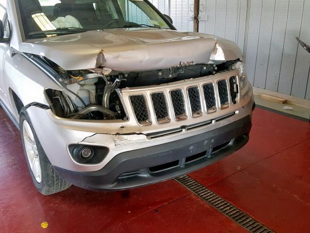 1J4NT1FB8BD150567 - 2011 JEEP COMPASS SP ვერცხლისფერი ფოტო 9