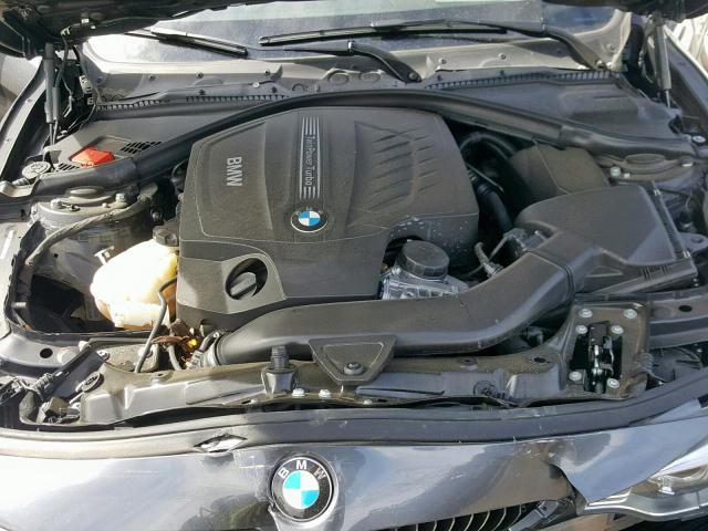 WBA3R5C59EK186153 - 2014 BMW 435 XI GRAY photo 7